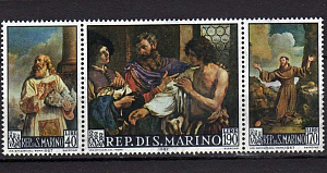 Сан-Марино, 1967, Живопись, 3 марки